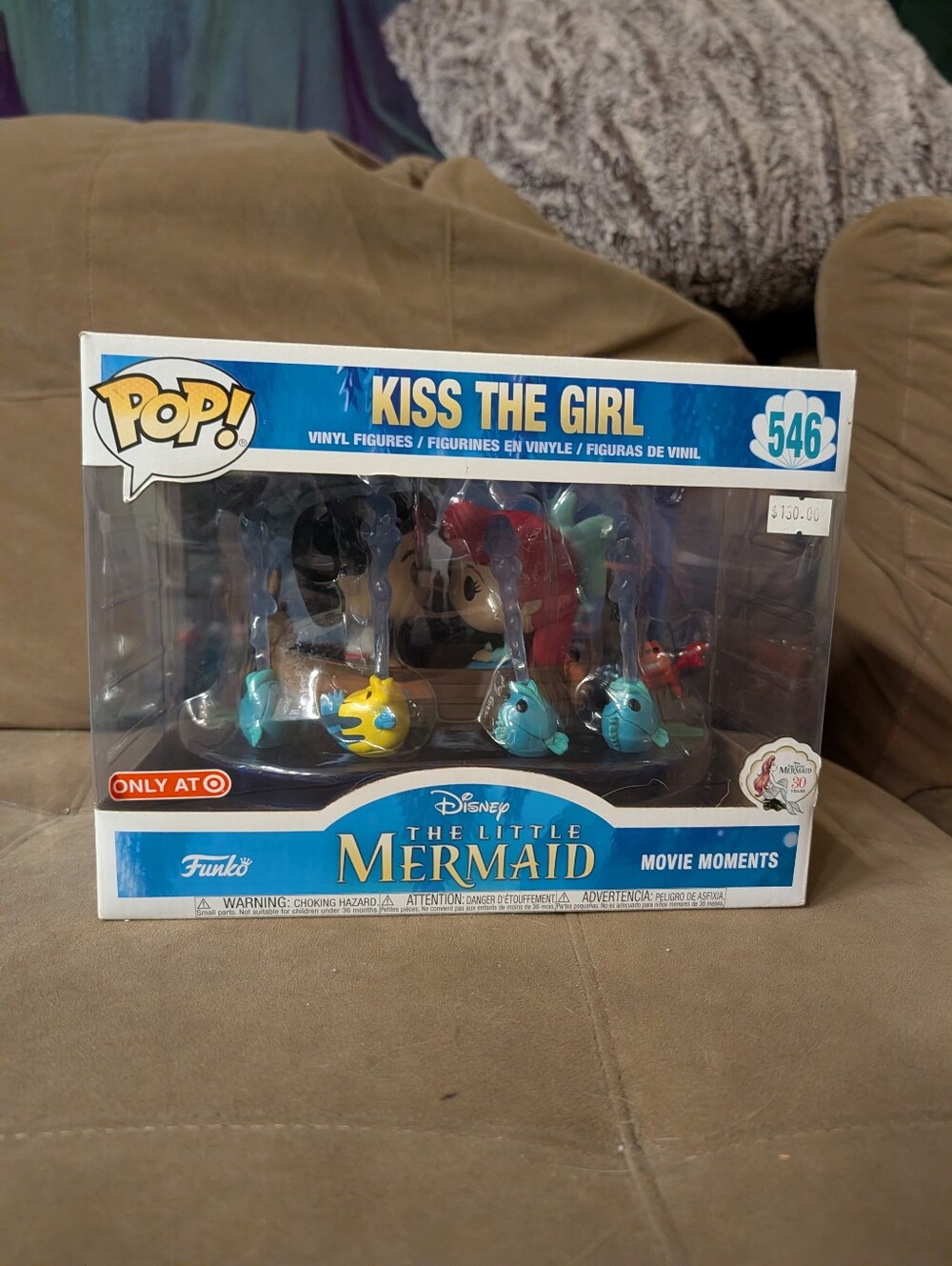 Funko Pop! The Little Mermaid Movie Moments - Red & Aqua Figures